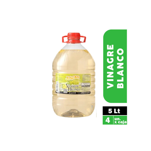 Bidon Vinagre Juwaii Blco 5lt
